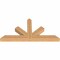 Ekena Millwork Saratoga Timber Gable Bracket, Western Red Cedar, 72"W x 36"H x 5 1/2"D x 5 1/2"F, 12/12 Pitch GBW072X36X0606SAR00SWR - alternate 2